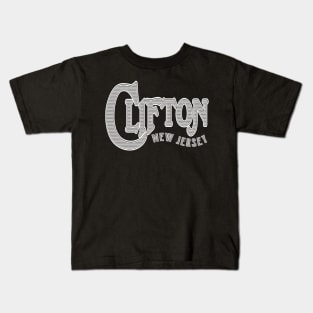 Vintage Clifton, NJ Kids T-Shirt